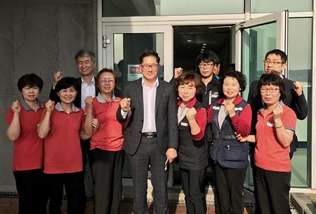 제주화북동수련원 현업직원 간담회 개최